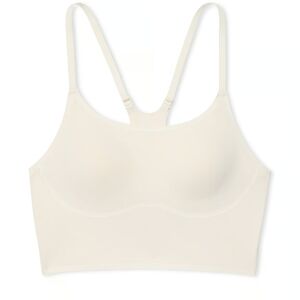 NWT PINK Victoria's Secret Cream Sports Bra